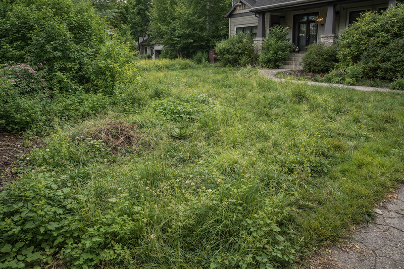 Before landscaping